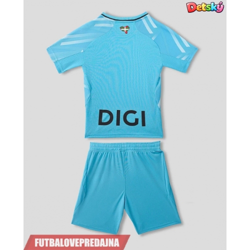 Lacne Dětský Futbalové dres Athletic Bilbao 2026-27 Krátky Rukáv - Tretina (+ trenírky)